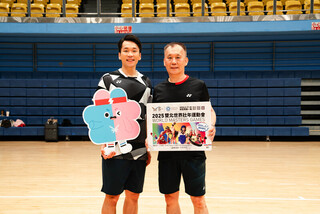 李洋化身陪練員伴父出征世壯運 屆時將到場應援