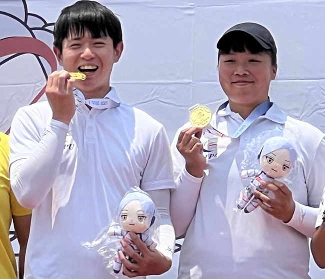 陳思妤林昱圻全大運射金 與湯智鈞有咖哩之約 | 華視新聞