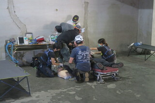 民間辦民防演訓應對衝突情境 日荷加駐台機構觀摩