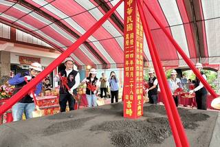 強化八卦山旱灌供水效益 名間鄉2蓄水池施工增韌性