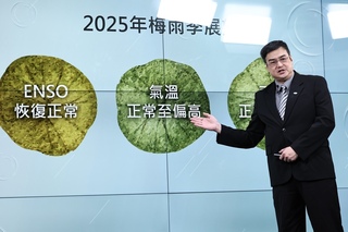 2025年春季平均氣溫20.4度 2011年後第3冷