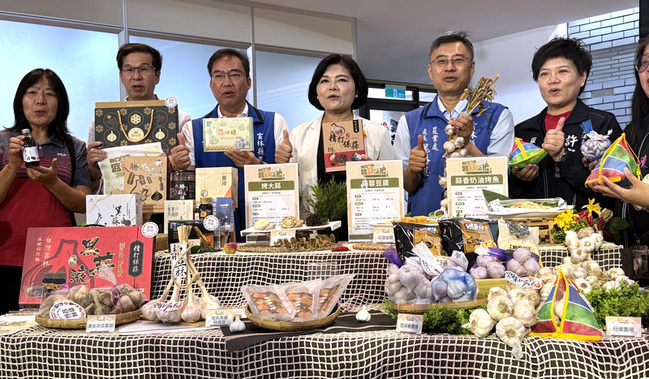 推銷雲林大蒜  張麗善：嗆辣堆疊出好滋味 | 華視新聞