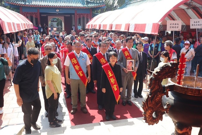 鄭成功來台中樞祭典台南舉行  劉世芳主祭 | 華視新聞
