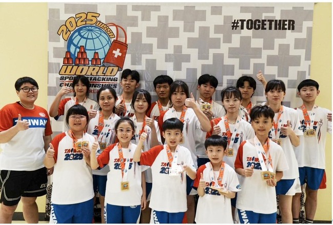 競技疊杯世錦賽 台灣橫掃25金15銀12銅 | 華視新聞