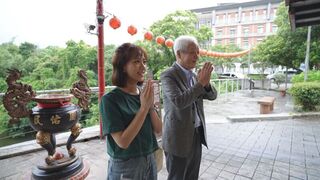 范宸菲全台語主持文學行腳節目 急向柯大堡討教