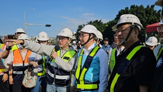 塭仔圳2區道路工程  侯友宜：後續減少交通影響