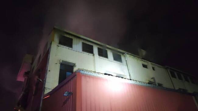 台中后里分駐所深夜火警 員警執勤不受影響 | 華視新聞