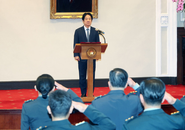 賴總統主持將官晉任 提醒中共滲透竊密要加強保防 | 華視新聞