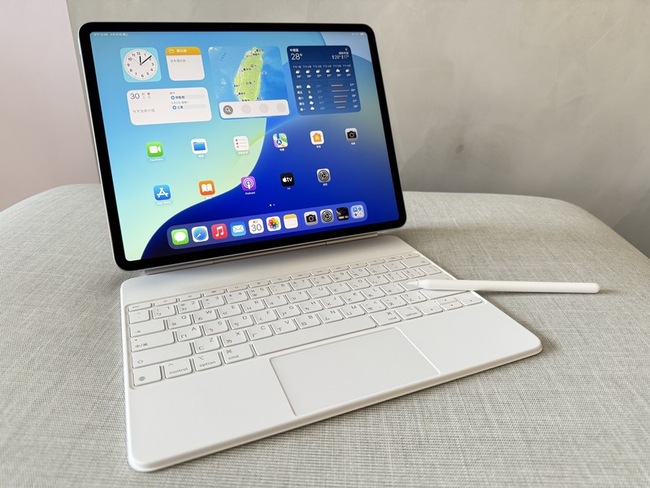 M3版iPad Air實測 專家：鍵盤配件升級更像筆電 | 華視新聞