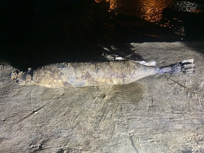 莒光海域發現未爆彈  馬防部：為國軍彈殘體 | 華視新聞