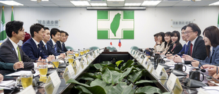 台日執政黨青年局首度交流  林右昌盼常態化