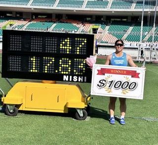 鉛球女將江靜緣破全國紀錄  未來性備受期待