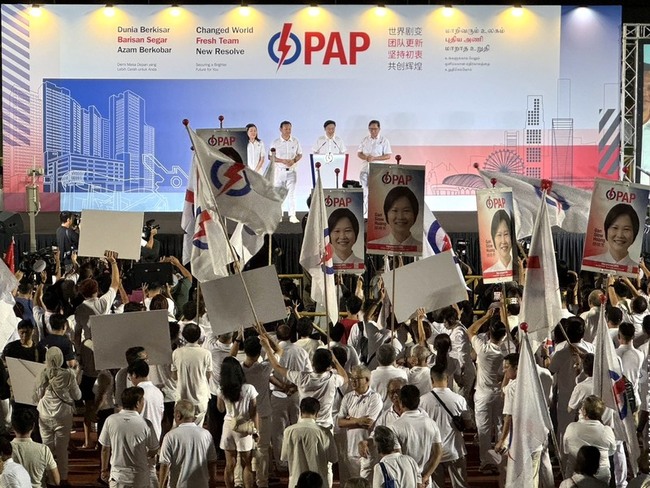 新加坡國會大選 人民行動黨壓倒性勝選延續執政 | 華視新聞