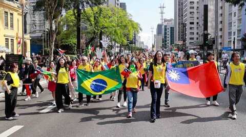 聖保羅僑界健走活動 巴西人挺台參與WHA