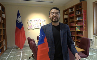 駐教廷使館成台灣客打卡地  國旗飄揚留言本滿是感動