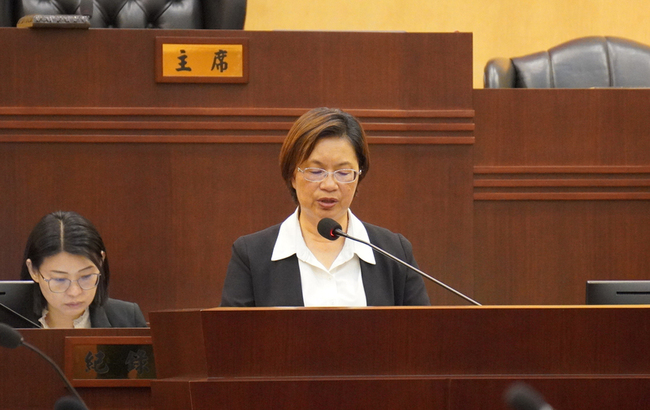 王惠美提施政報告 籲中央建資訊平台因應關稅危機 | 華視新聞