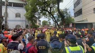 白沙屯媽祖回鑾首度進南投 居民興奮喊歷史時刻