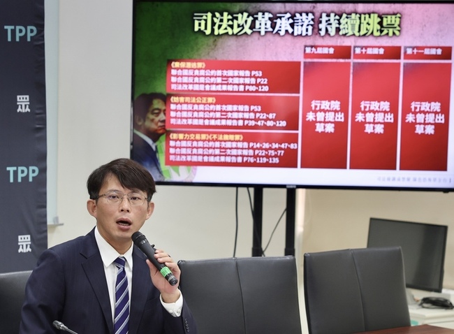 賴總統就職將滿1週年 黃國昌：司法毫無改革只有倒退 | 華視新聞