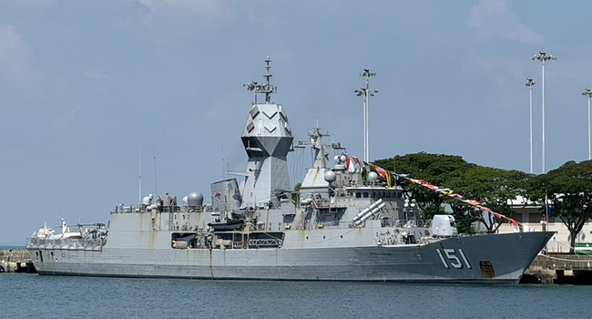 亞洲國際海防展登場  美日澳等13國軍艦齊聚新加坡 | 華視新聞