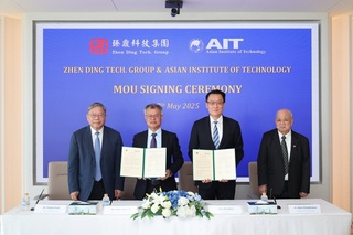 臻鼎投資泰國不變 與亞洲理工學院合作育才