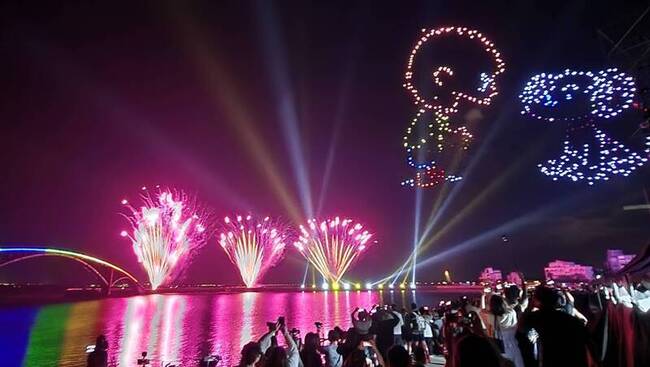 澎湖海上花火節  無人機展演5/19重新起飛 | 華視新聞