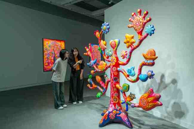 高美館「張立曄的靈光樂園」 展出繽紛的永恆樂園 | 華視新聞