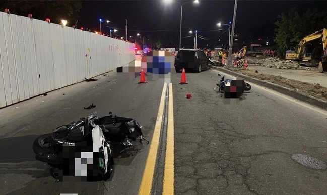 高雄男涉酒駕碰撞3機車  釀1死1重傷送醫 | 華視新聞