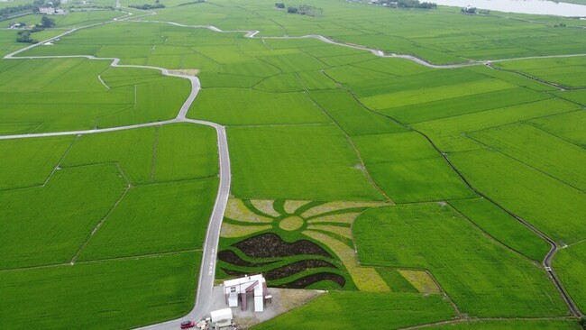 宜蘭三奇美徑活動登場 彩繪稻田呈現龜山島意象 | 華視新聞