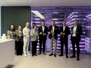 蔡英文參訪立陶宛垂直農場 見證台立農業科技合作成果