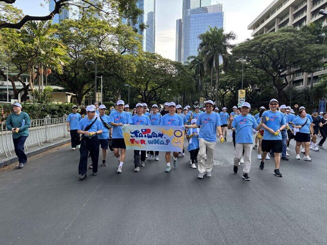 逗陣來晨跑  旅菲台商聲援台灣參與WHA | 華視新聞