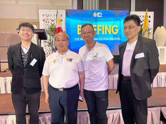 菲律賓期中選舉明登場 台組3團觀選 | 華視新聞