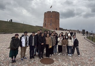 蔡英文參觀立陶宛博物館 不忘關心台灣留學生