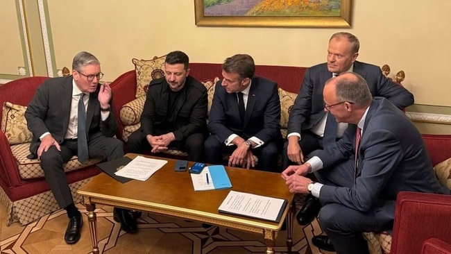 德英法「列車訪烏」細節曝光  梅爾茨主導外交行動 | 華視新聞