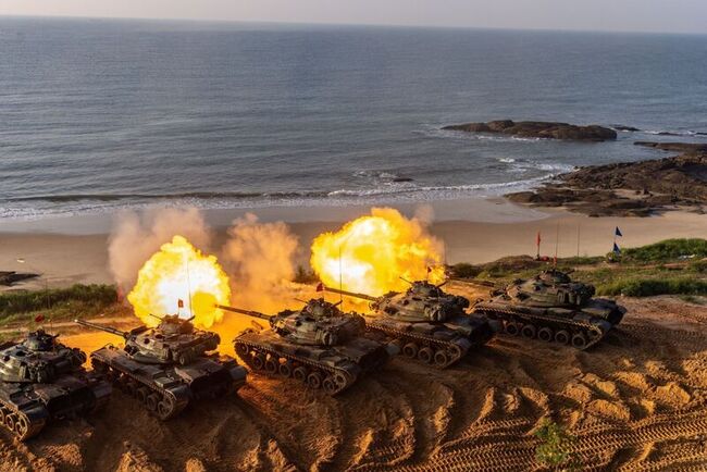 金防部太武操演火殲射擊  戰訓整備面對敵情威脅 | 華視新聞