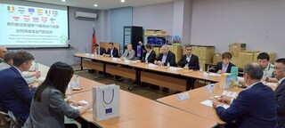 歐洲經貿辦事處訪金 民進黨縣黨部：持續友好交流