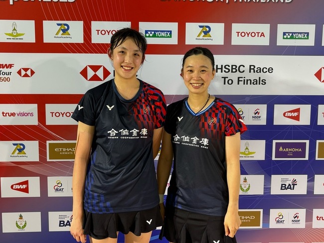 泰羽球公開賽晉4強 許雅晴宋祐媗學姊妹組合迸火花 | 華視新聞