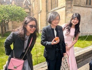 蔡英文17日訪倫敦大學院校  與留學生共進早餐