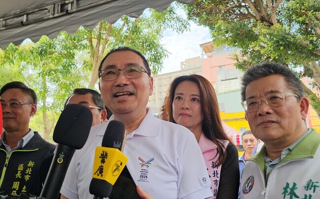 世壯運新北歡迎會引議  侯友宜：大家吃得很開心 | 華視新聞