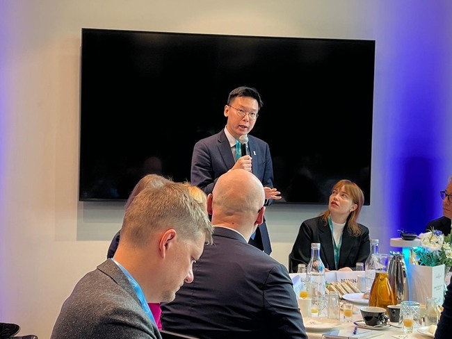 台灣政府首度應邀 林飛帆出席波羅的海國防論壇 | 華視新聞