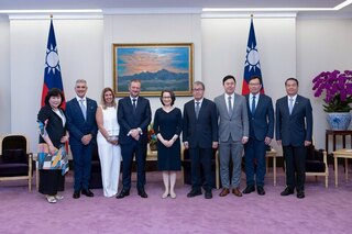 副總統見IPC總會長 盼攜手爭取更多賽事主辦機會