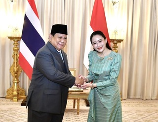 印尼總統訪泰國 雙方同意提升戰略夥伴關係