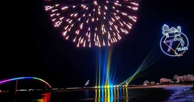 澎湖海上花火節 無人機展演復飛贏得喝采 | 華視新聞