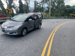 蘇花公路2車擦撞1人傷  駕駛涉肇逃送辦