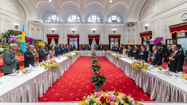 總統宴請帛琉元首惠恕仁 續促進台帛觀光與體育合作 | 華視新聞