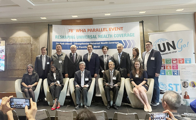 台灣官民接力 世衛場邊論壇吸引國際專家學者交流 | 華視新聞