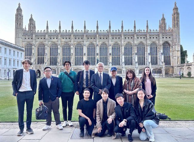 夏立言赴劍橋大學 與師生交流分析兩岸國際情勢 | 華視新聞