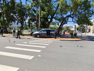 花蓮自小客與微型電動二輪車碰撞 8旬騎士送醫不治