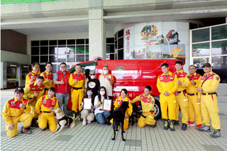 台南獲贈搜救犬運輸車 提供五星級車宿品質