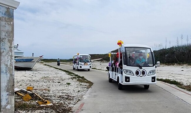 澎湖後寮天堂路景點  啟動電動車接駁攬勝 | 華視新聞