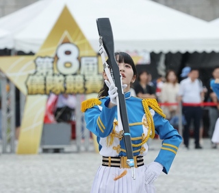 國防部全國高中儀隊競賽決賽 港明高中奪冠